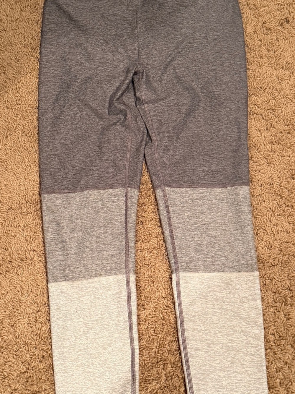 Outdoor Voices Colorblock Gray Leggings